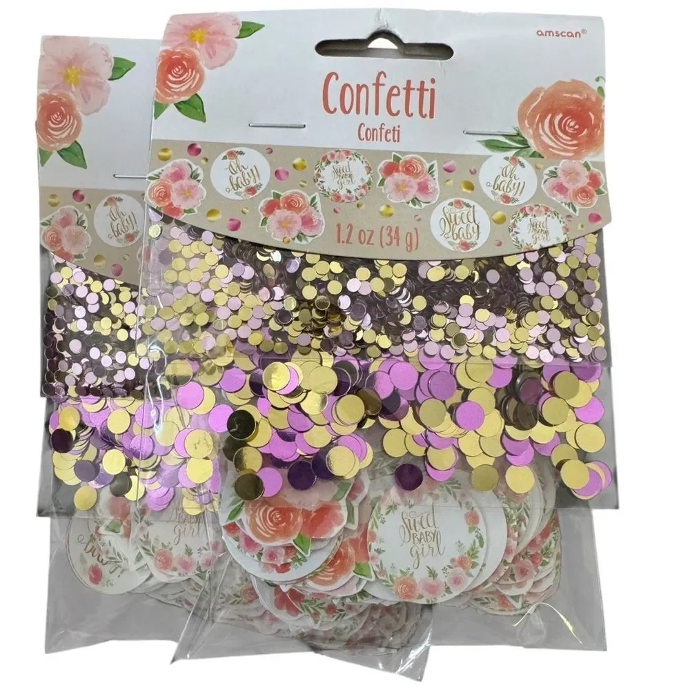 “Sweet Baby Girl” Piece Baby Shower Decorating Kit